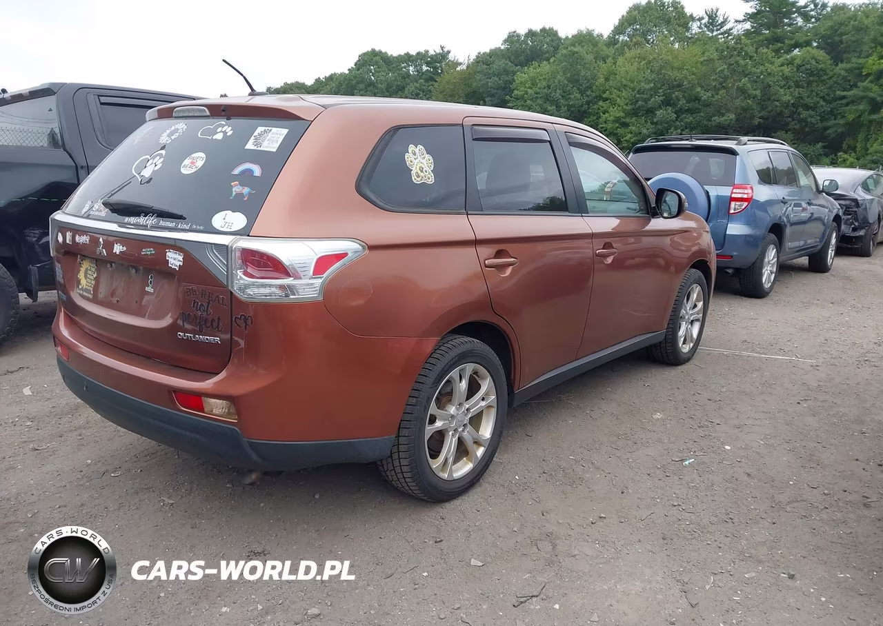 2014 Mitsubishi Outlander Se VIN:JA4AZ3A34EZ000939 - 4