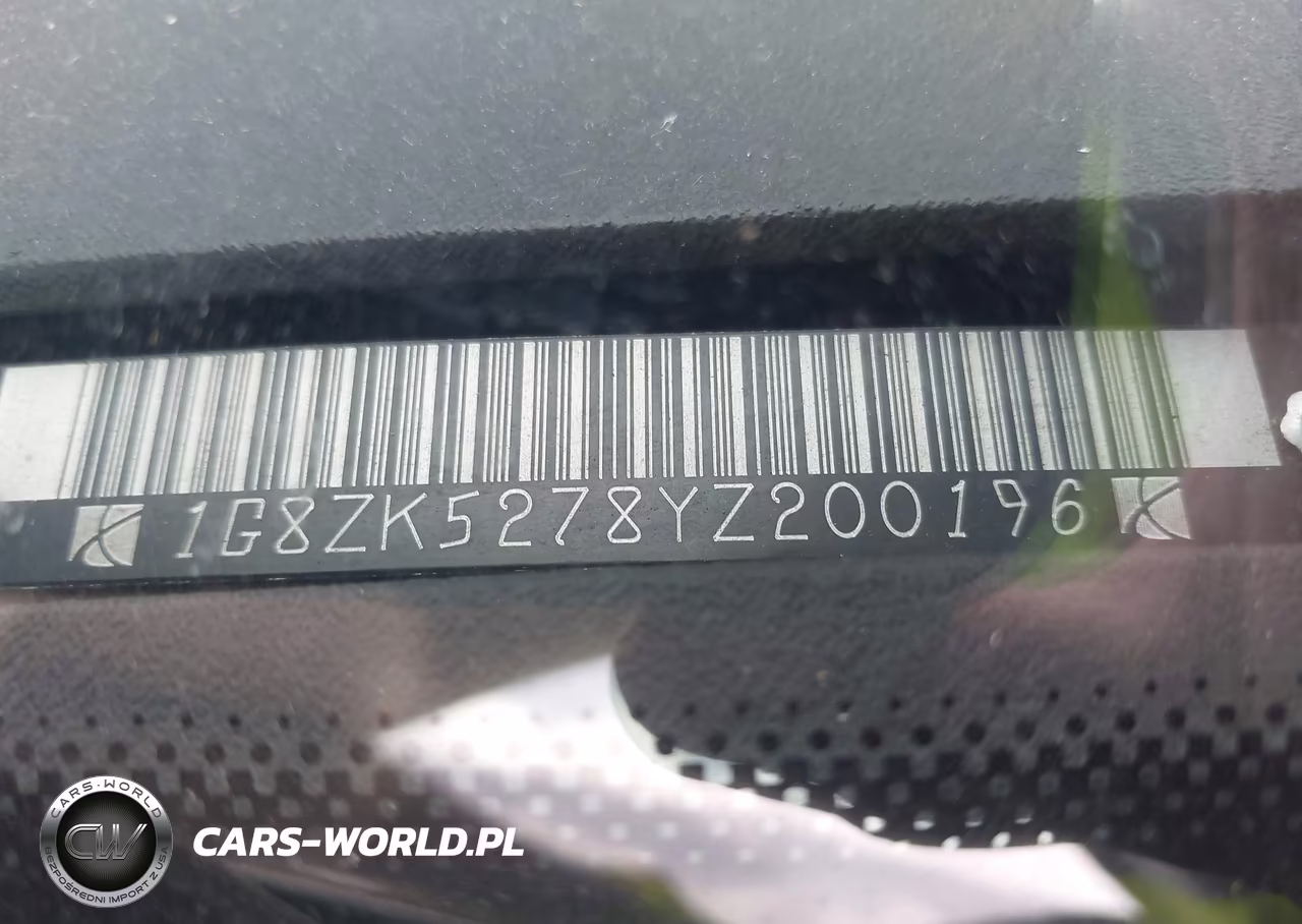 2000 Saturn Sl2 VIN:1G8ZK5278YZ200196 - 9