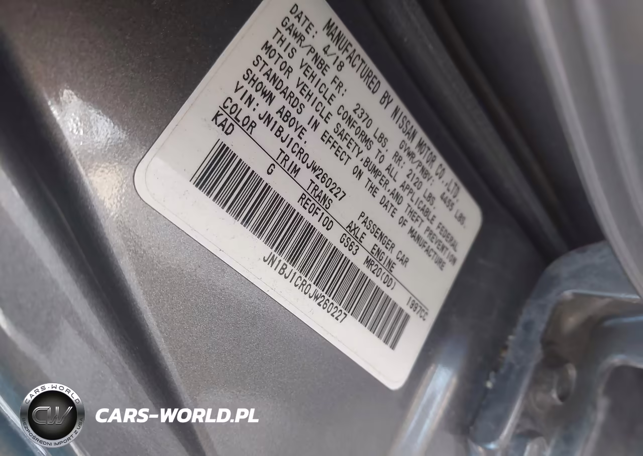 2018 Nissan Rogue Sport Sv VIN:JN1BJ1CR0JW260227 - 9