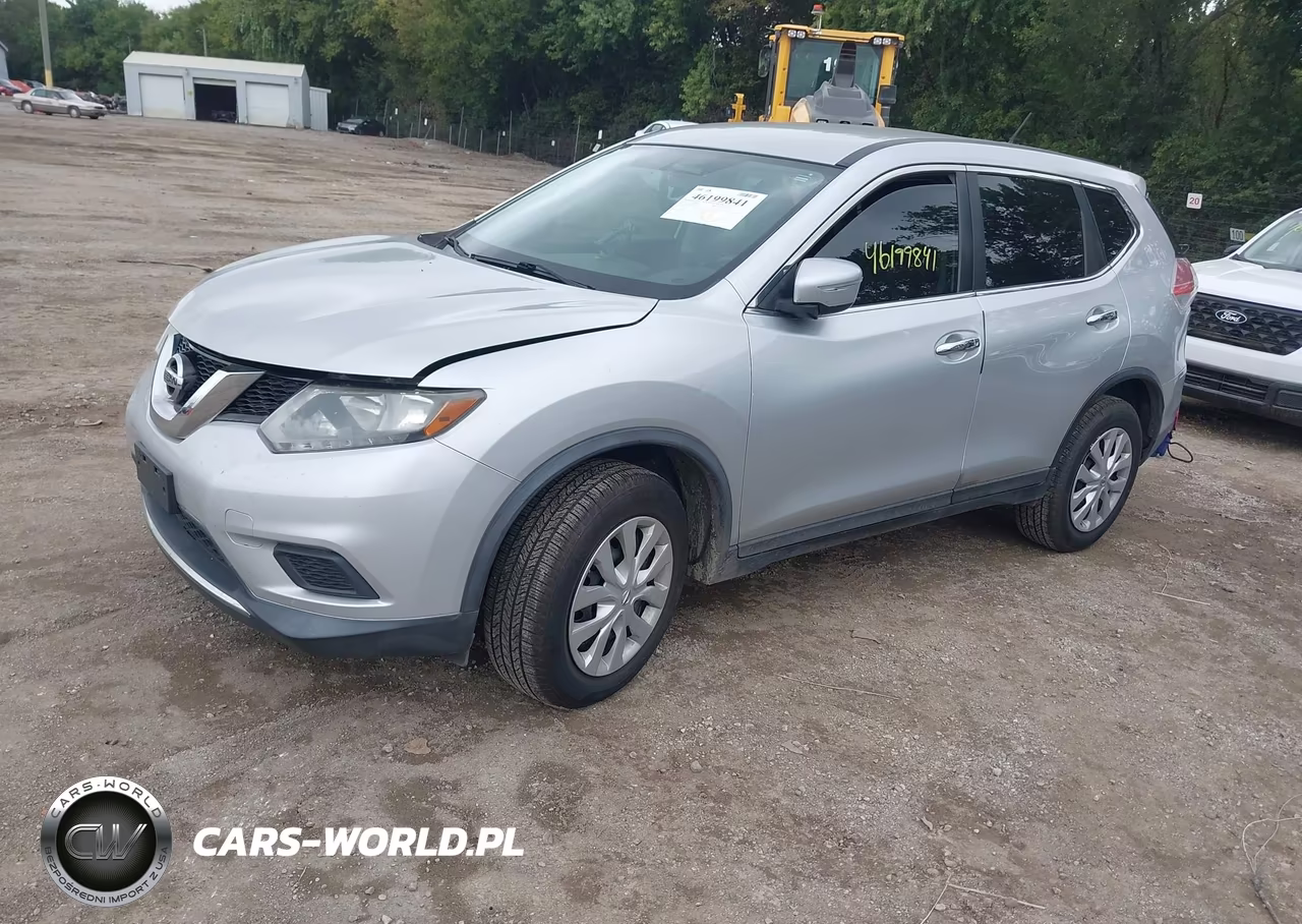 2015 Nissan Rogue S-Sl-Sv VIN:KNMAT2MV1FP551003 - 2