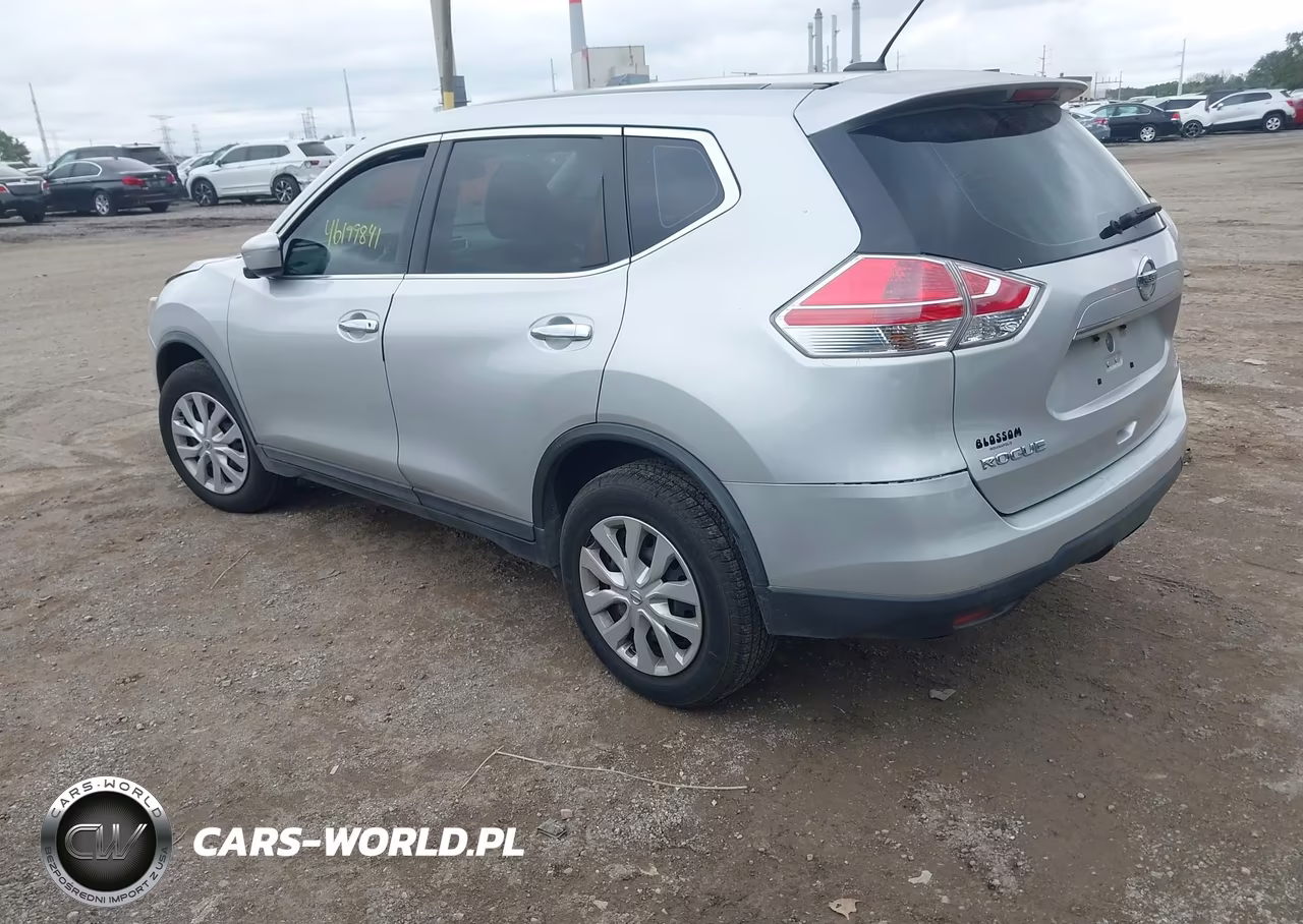 2015 Nissan Rogue S-Sl-Sv VIN:KNMAT2MV1FP551003 - 3