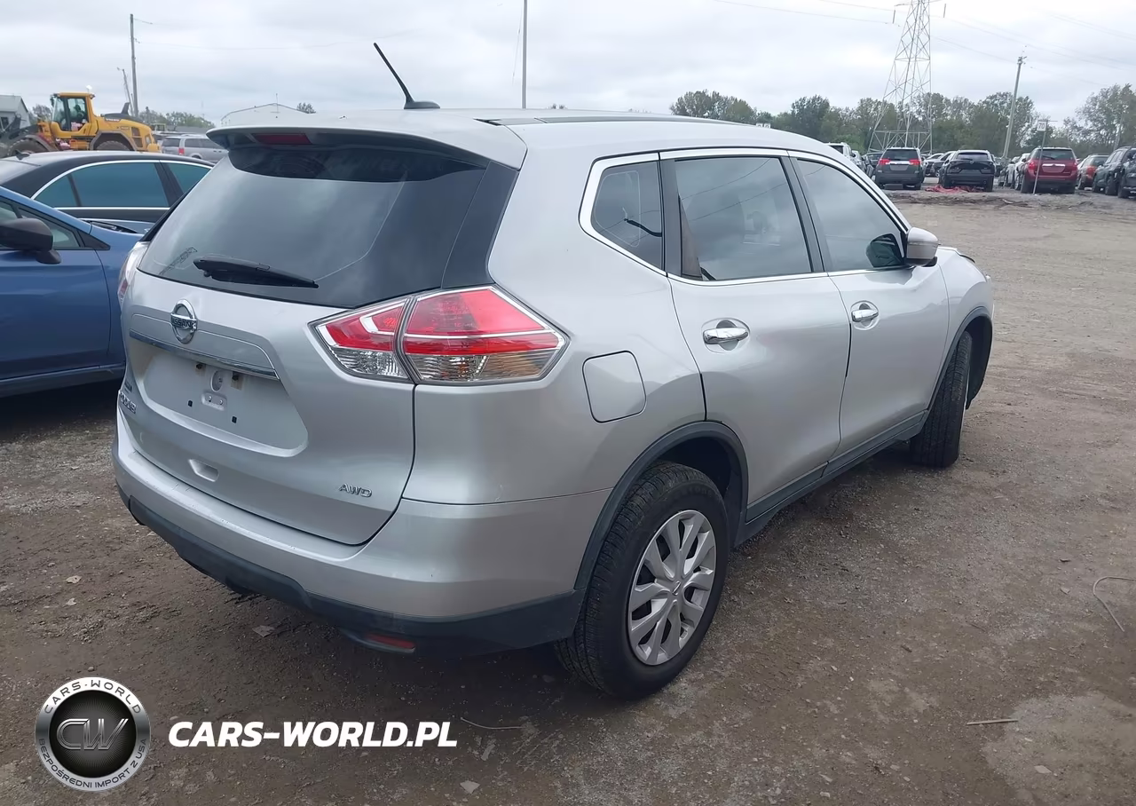 2015 Nissan Rogue S-Sl-Sv VIN:KNMAT2MV1FP551003 - 4