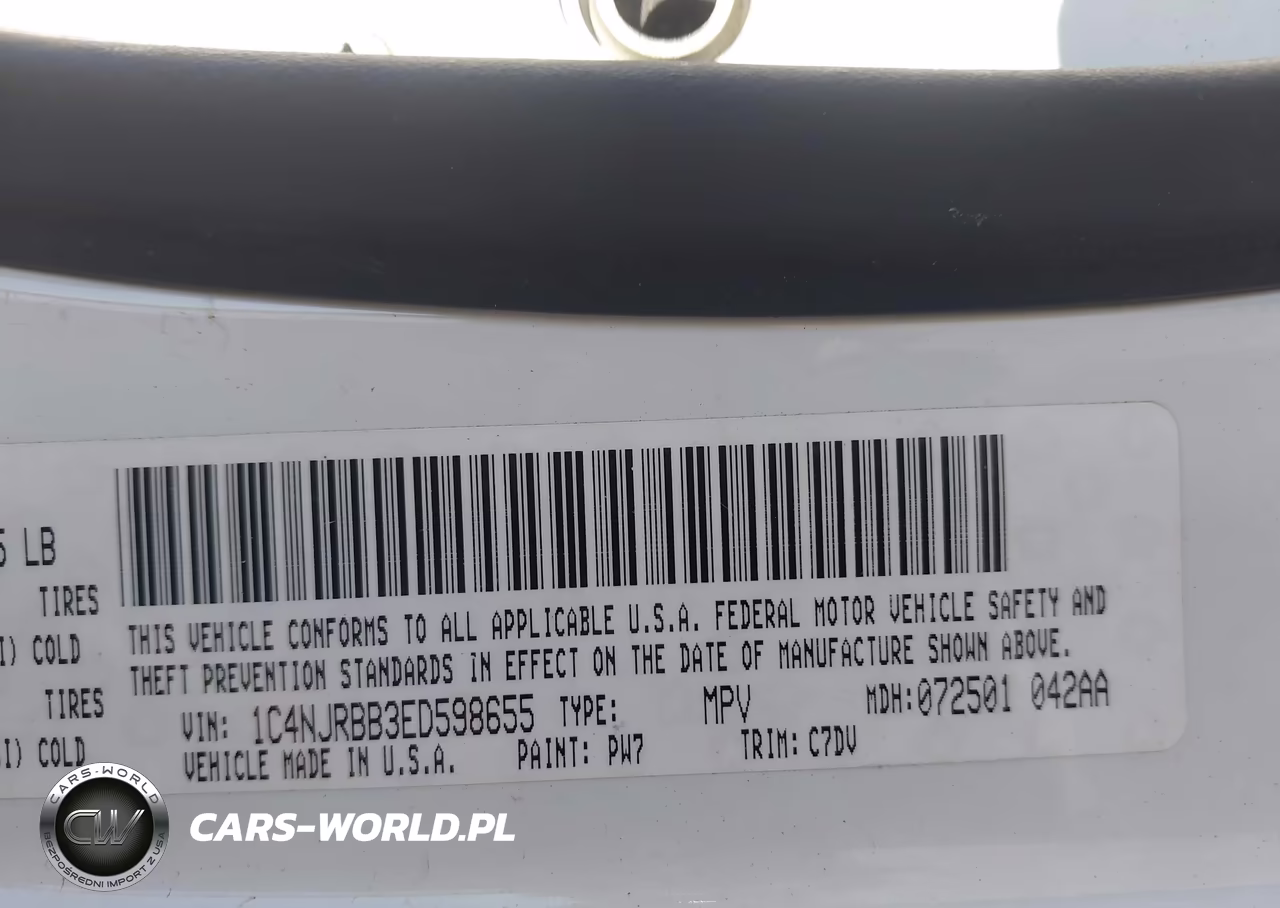 2014 Jeep Patriot Sport VIN:1C4NJRBB3ED598655 - 9