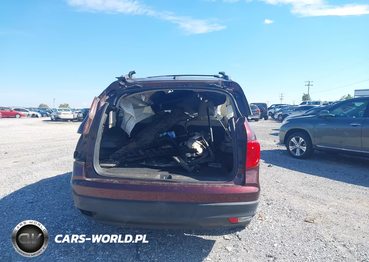 2016 Honda Pilot Ex-L VIN:5FNYF6H87GB069570 - 16
