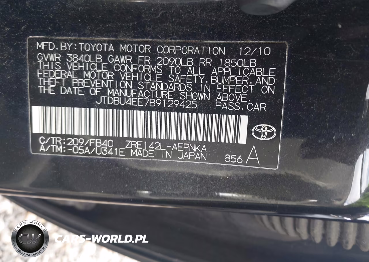 2011 Toyota Corolla Le VIN:JTDBU4EE7B9129425 - 9