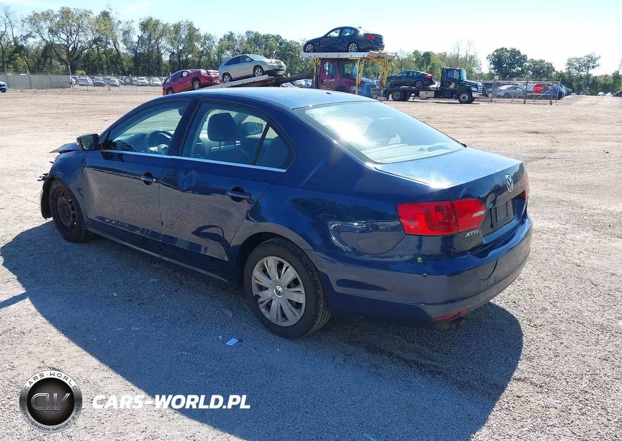 2013 Volkswagen Jetta 2.5L Se VIN:3VWDP7AJ2DM443909 - 3