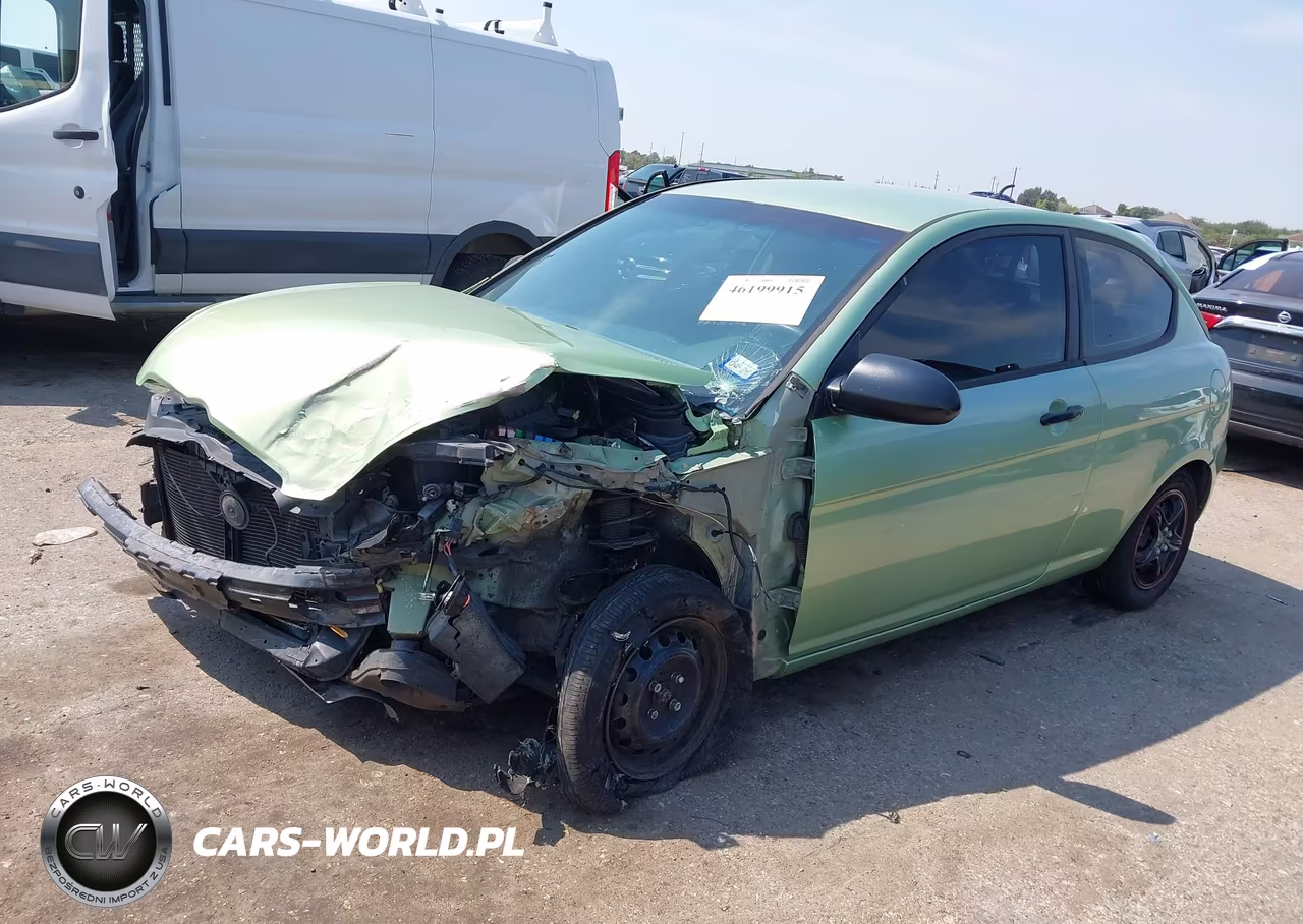 2007 Hyundai Accent Gs VIN:KMHCM36C27U010290 - 2