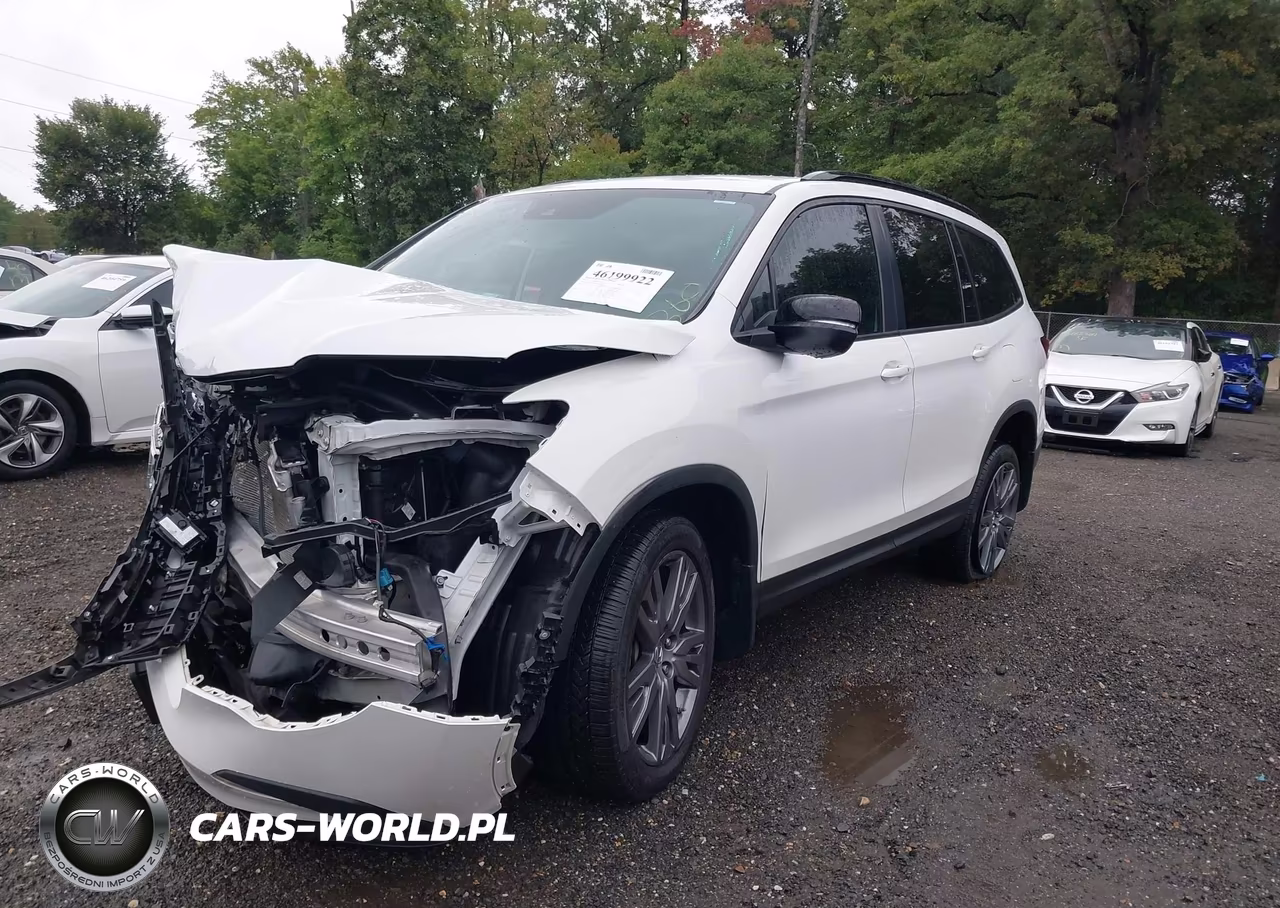 2022 Honda Pilot Awd Sport VIN:5FNYF6H35NB102969 - 2