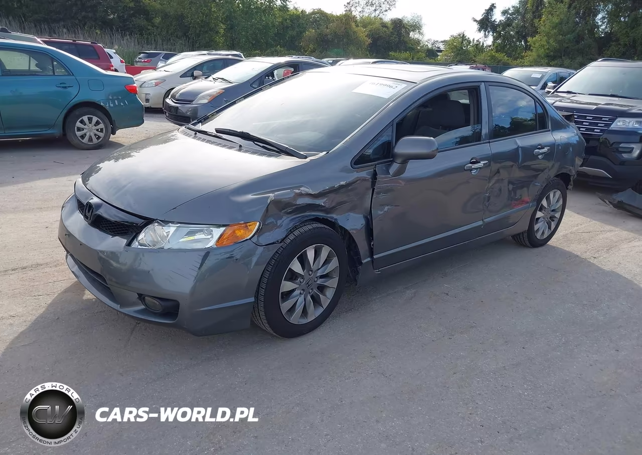 2009 Honda Civic Sdn Ex VIN:2HGFA16889H337374 - 2
