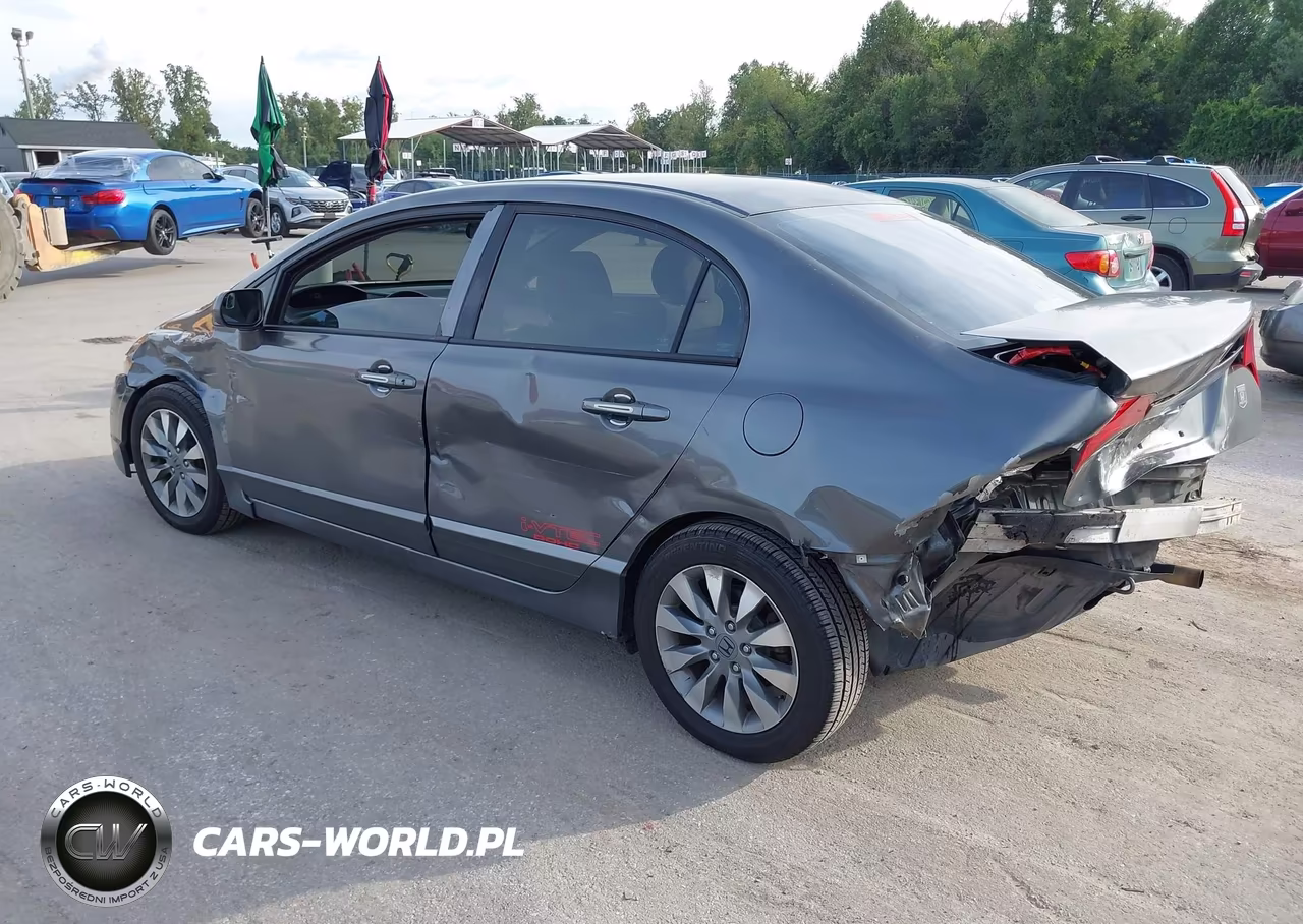 2009 Honda Civic Sdn Ex VIN:2HGFA16889H337374 - 3
