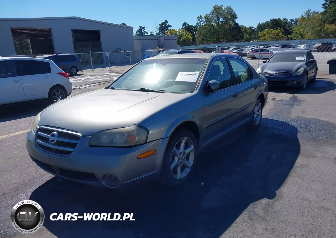 2003 Nissan Maxima Se VIN:JN1DA31A33T412748 - 2