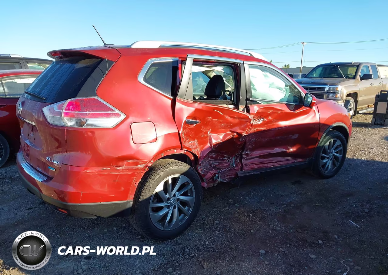 2014 Nissan Rogue Sl VIN:5N1AT2MV0EC782587 - 4