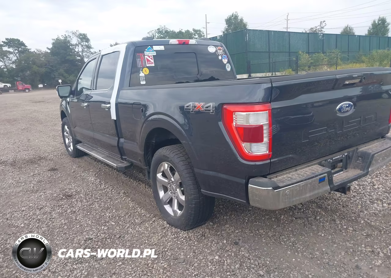 2022 Ford F-150 Lariat VIN:1FTFW1E5XNFB06575 - 3