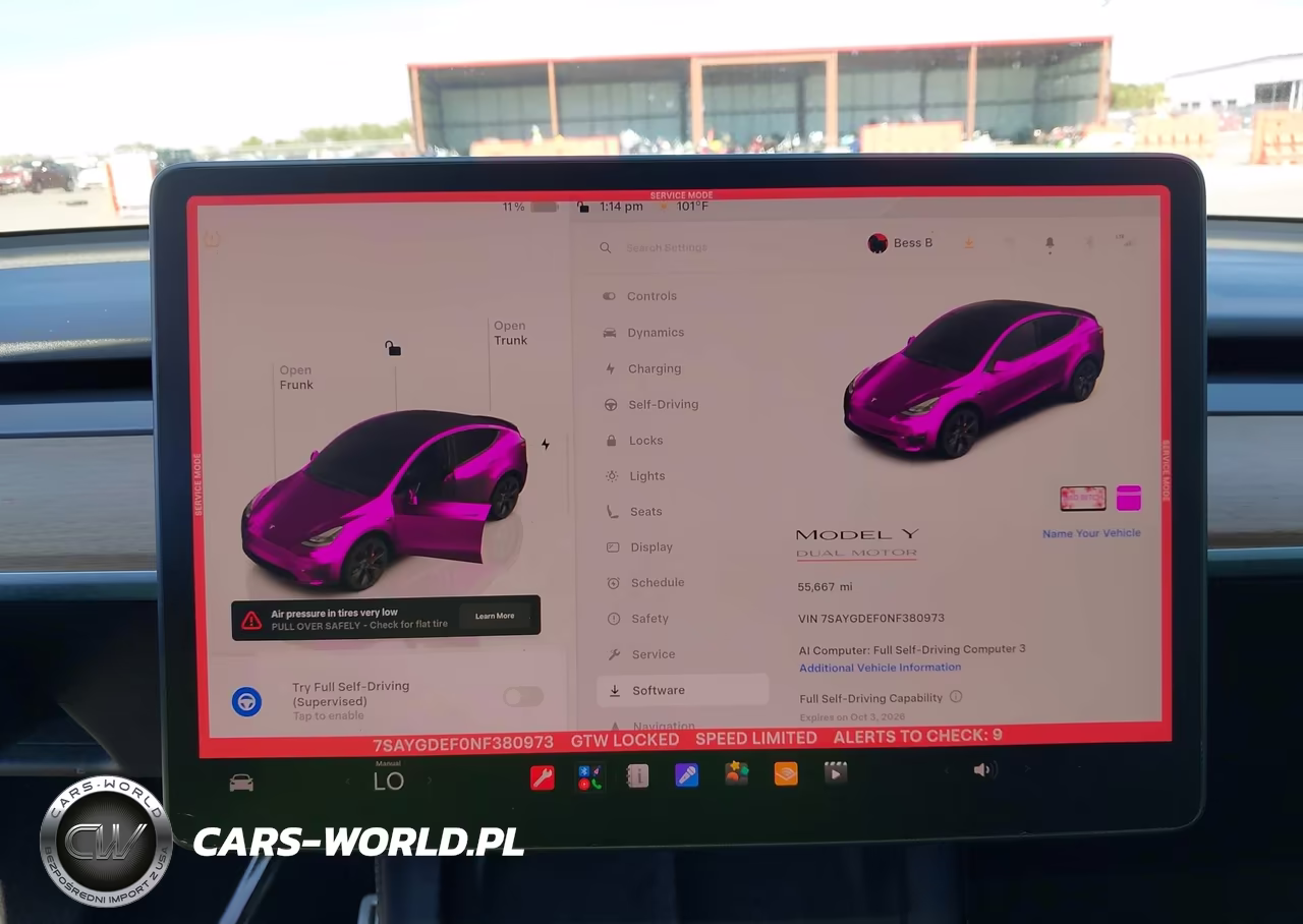 2022 Tesla Model Y Performance Dual Motor All-Wheel Drive VIN:7SAYGDEF0NF380973 - 18