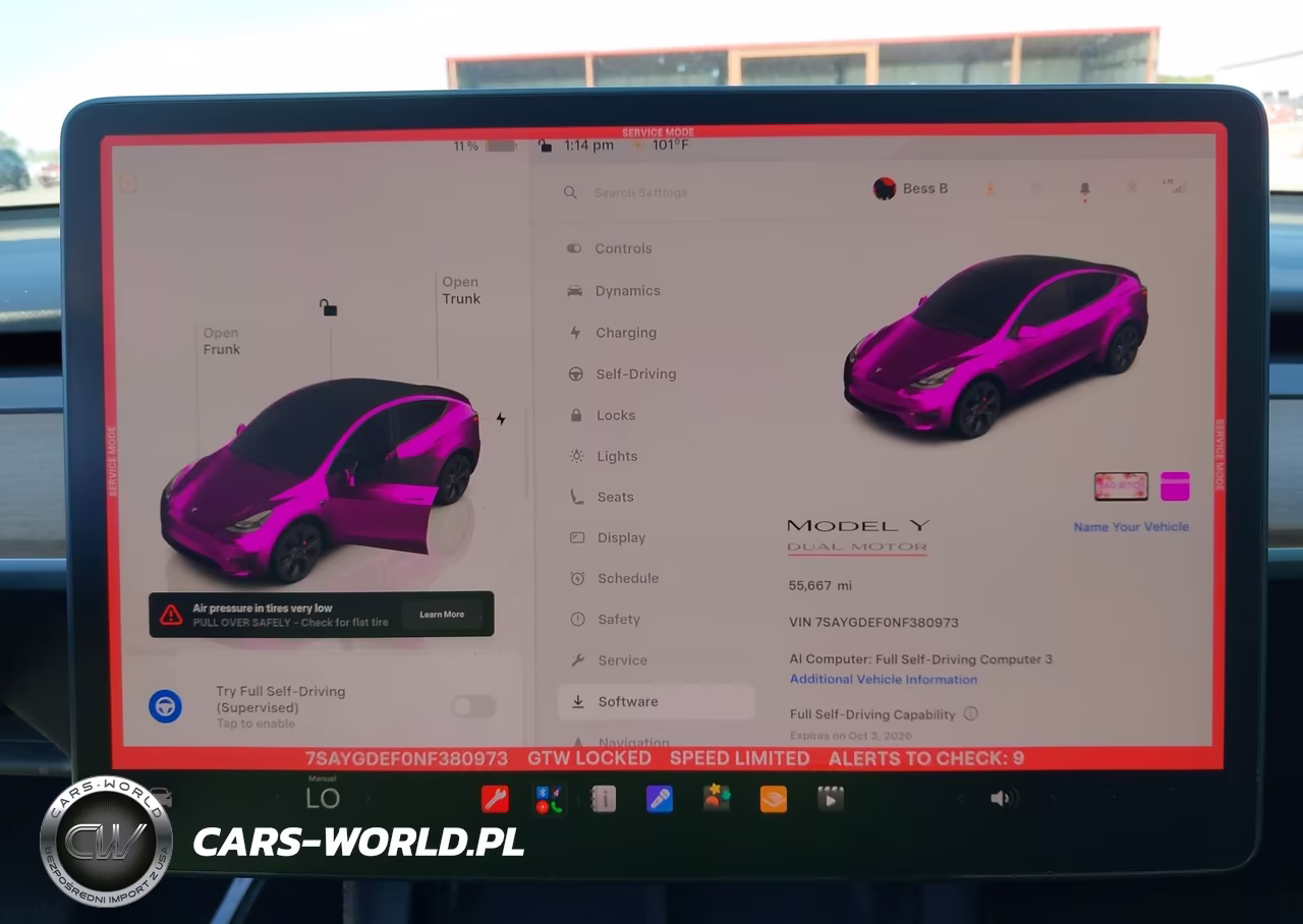 2022 Tesla Model Y Performance Dual Motor All-Wheel Drive VIN:7SAYGDEF0NF380973 - 7