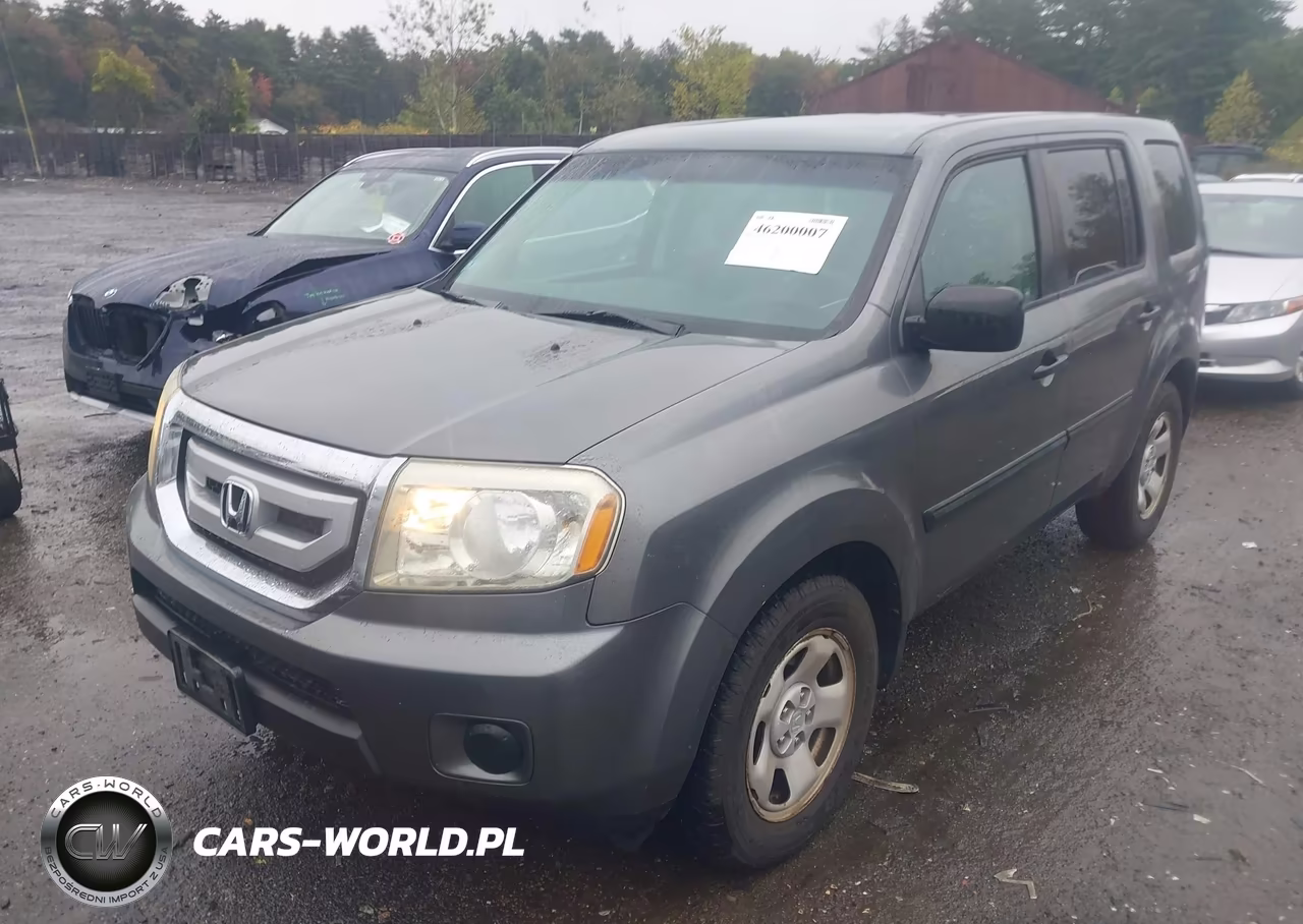 2011 Honda Pilot Lx VIN:5FNYF4H26BB055362 - 2