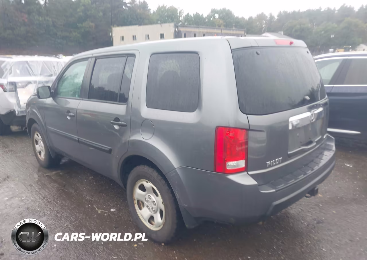 2011 Honda Pilot Lx VIN:5FNYF4H26BB055362 - 3