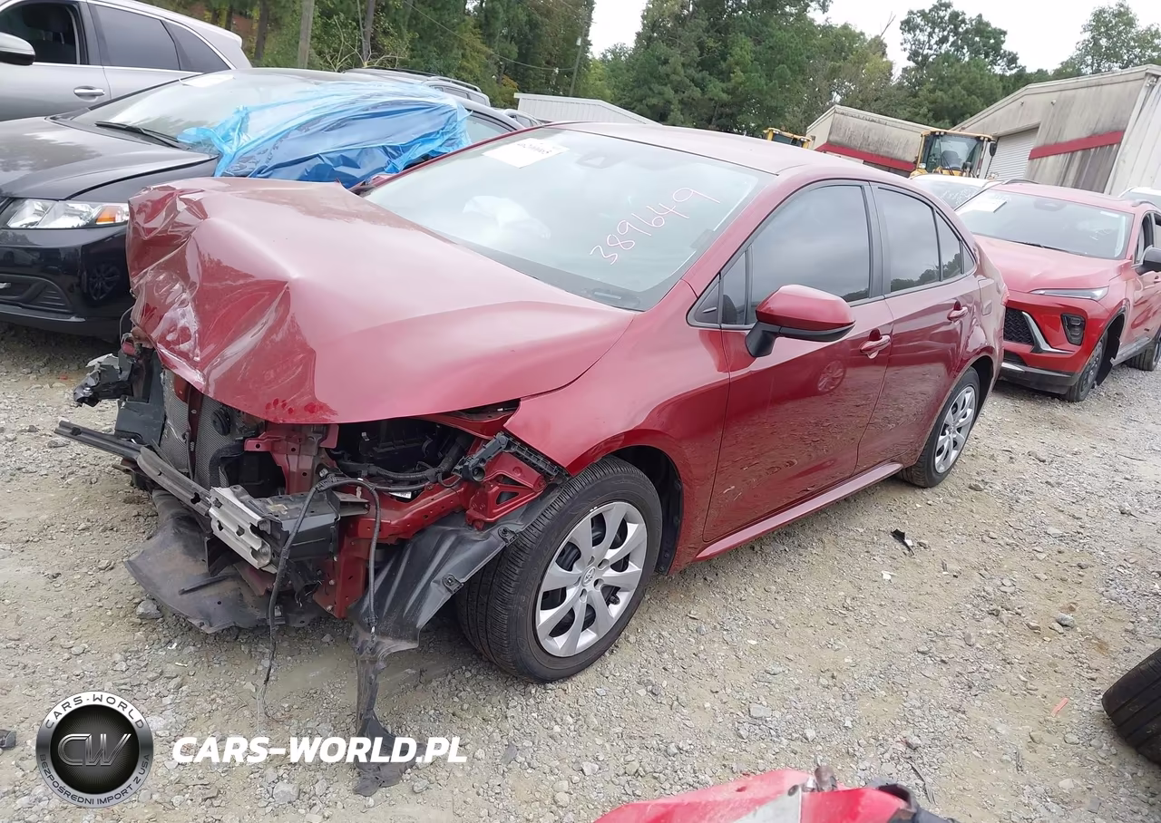2022 Toyota Corolla Le VIN:5YFEPMAE1NP389649 - 2