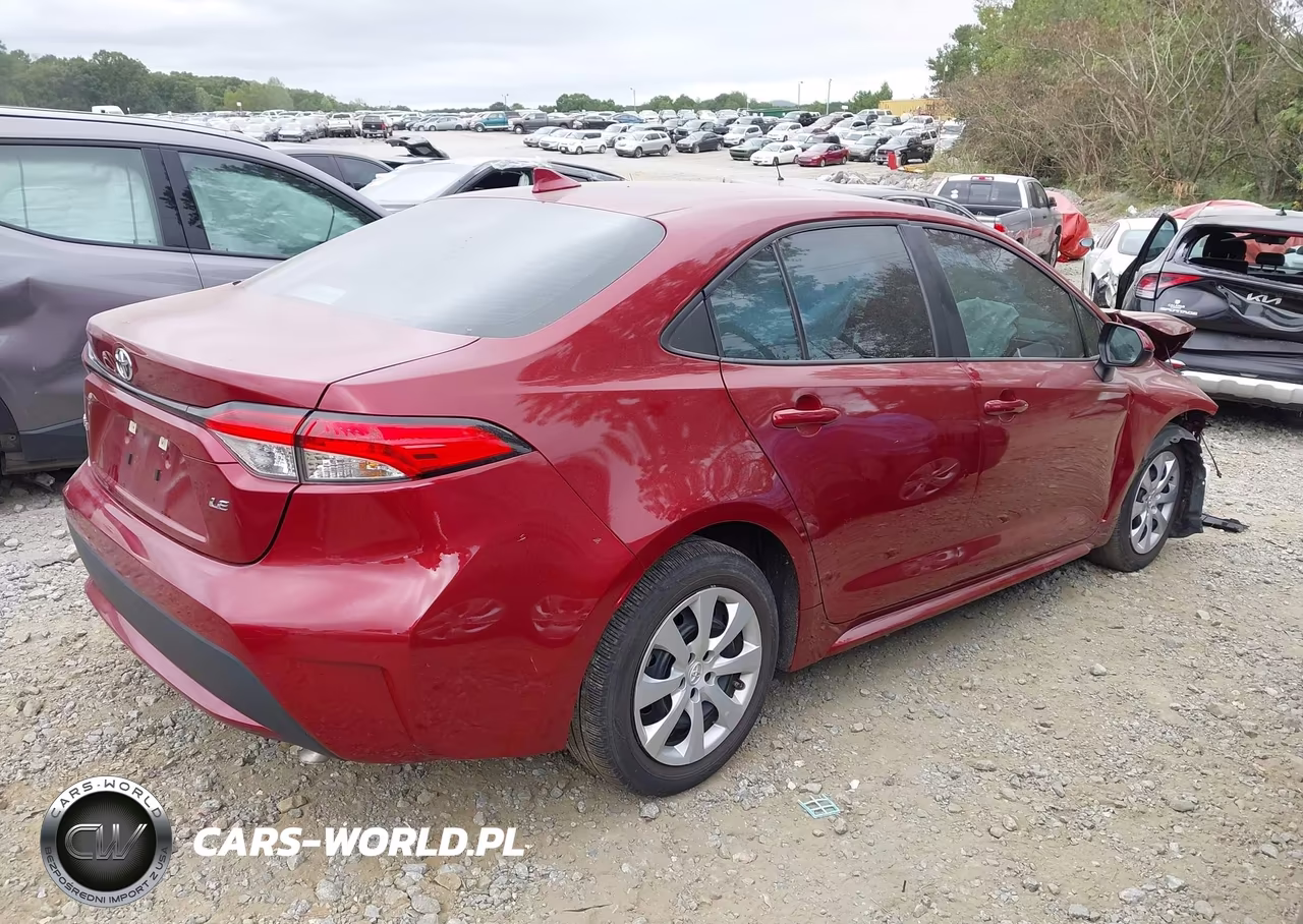 2022 Toyota Corolla Le VIN:5YFEPMAE1NP389649 - 4