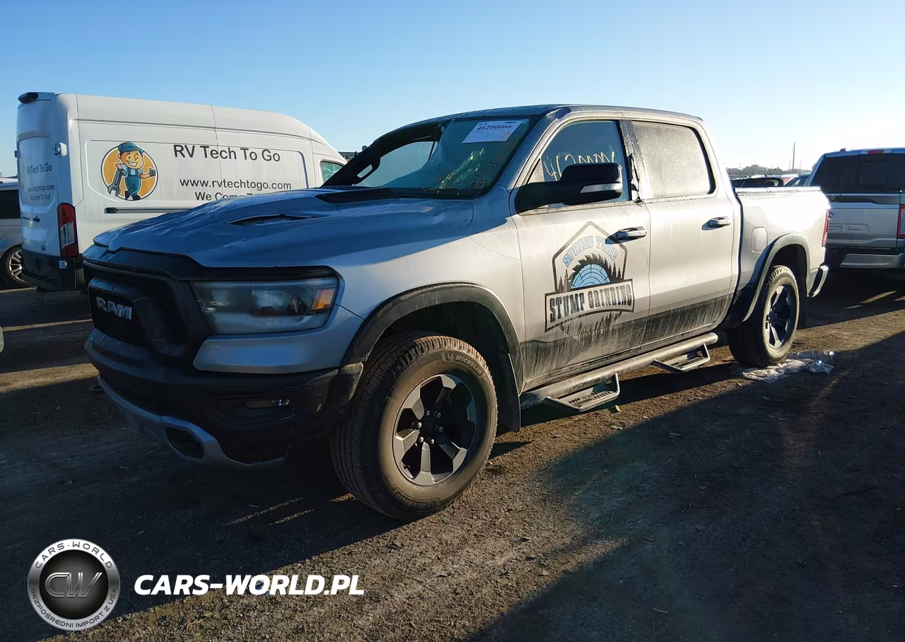 2020 Ram 1500 Rebel 4X4 5'7 Box VIN:1C6SRFLT2LN160077 - 2