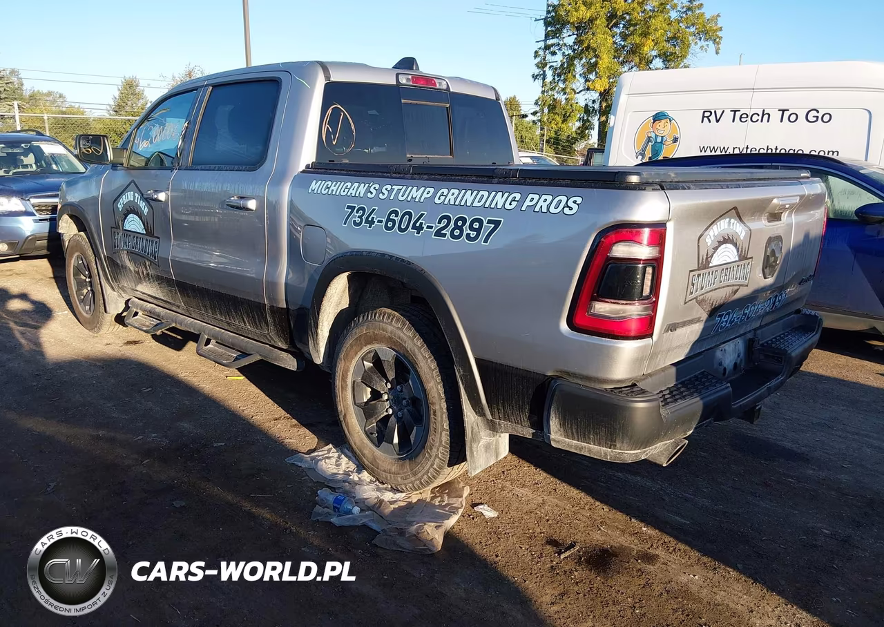2020 Ram 1500 Rebel 4X4 5'7 Box VIN:1C6SRFLT2LN160077 - 3