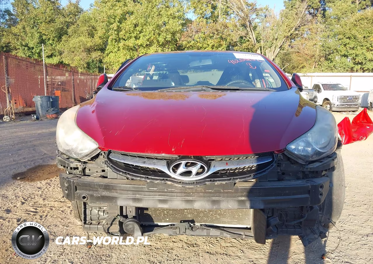 2013 Hyundai Elantra Gls VIN:KMHDH4AE1DU526109 - 13