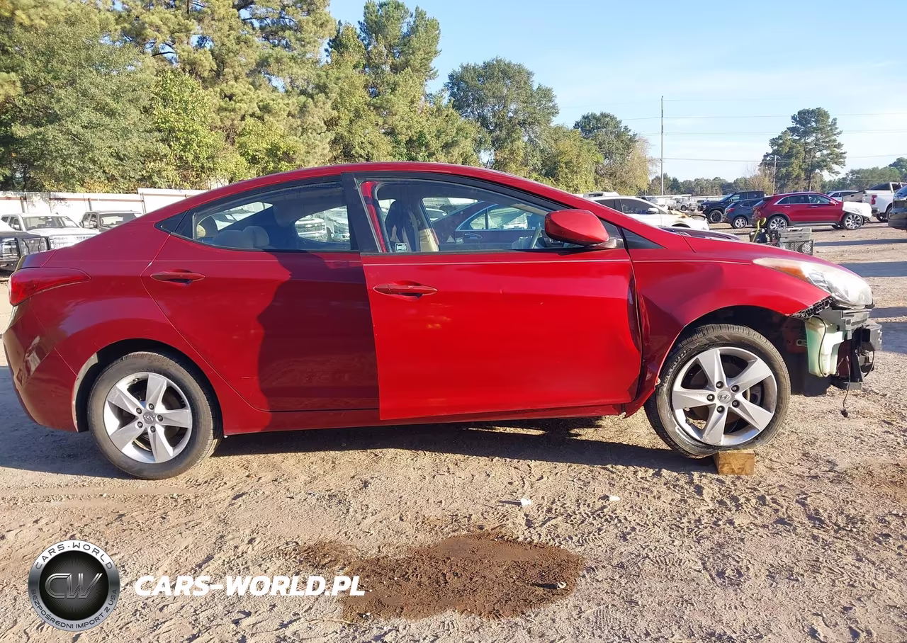 2013 Hyundai Elantra Gls VIN:KMHDH4AE1DU526109 - 14