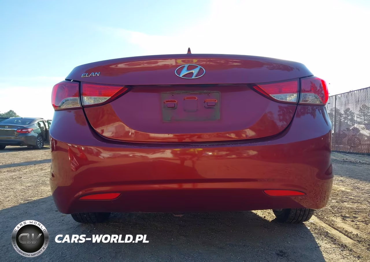 2013 Hyundai Elantra Gls VIN:KMHDH4AE1DU526109 - 17