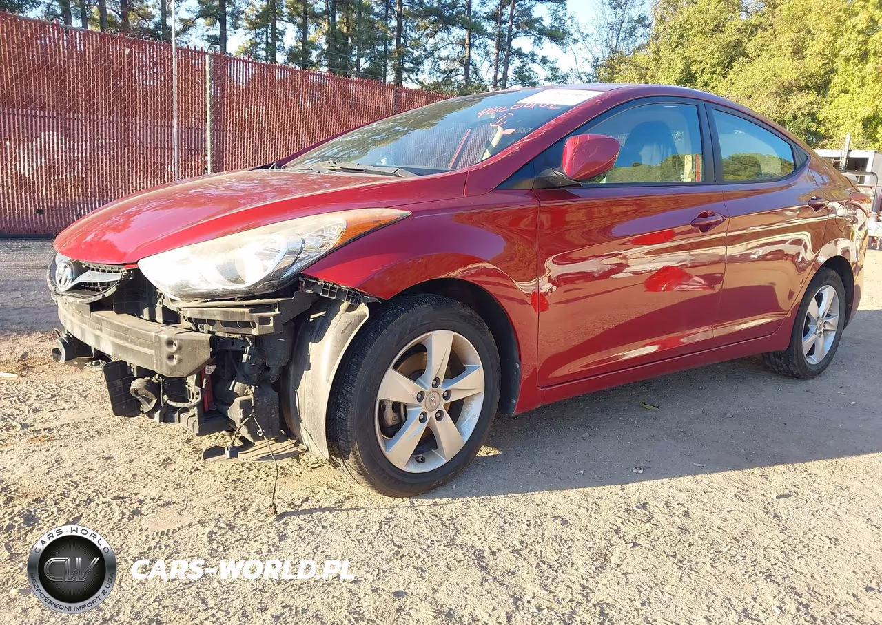 2013 Hyundai Elantra Gls VIN:KMHDH4AE1DU526109 - 2