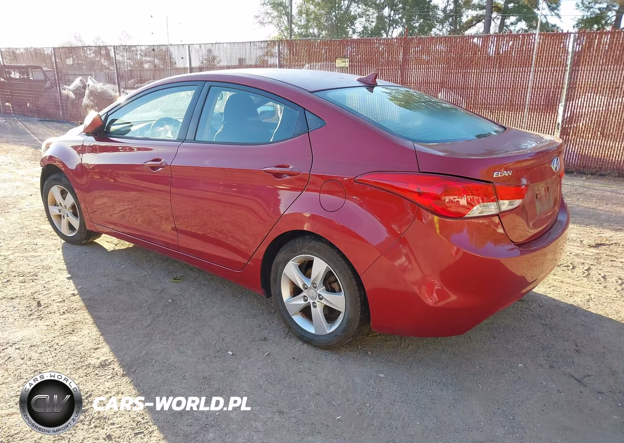 2013 Hyundai Elantra Gls VIN:KMHDH4AE1DU526109 - 3
