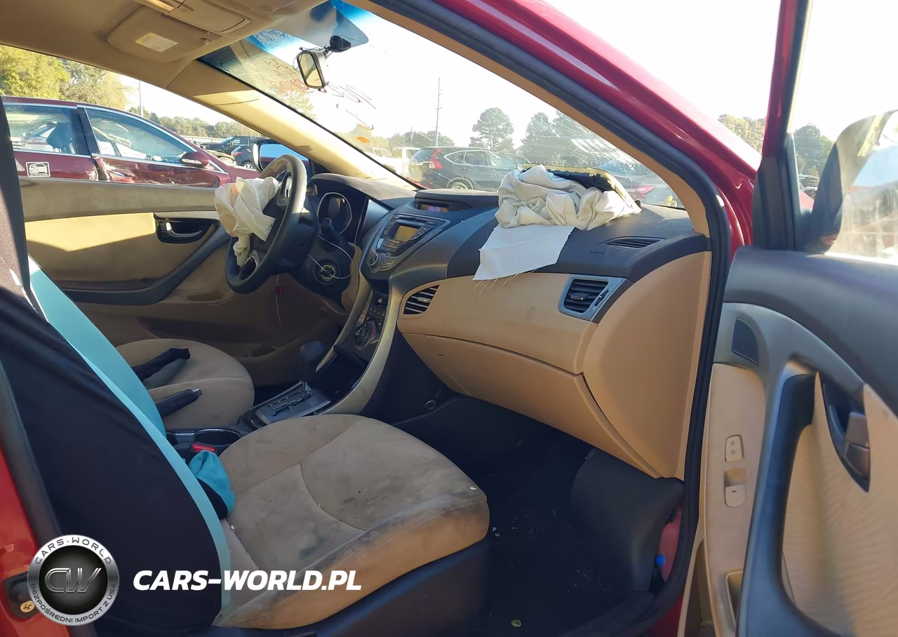 2013 Hyundai Elantra Gls VIN:KMHDH4AE1DU526109 - 5