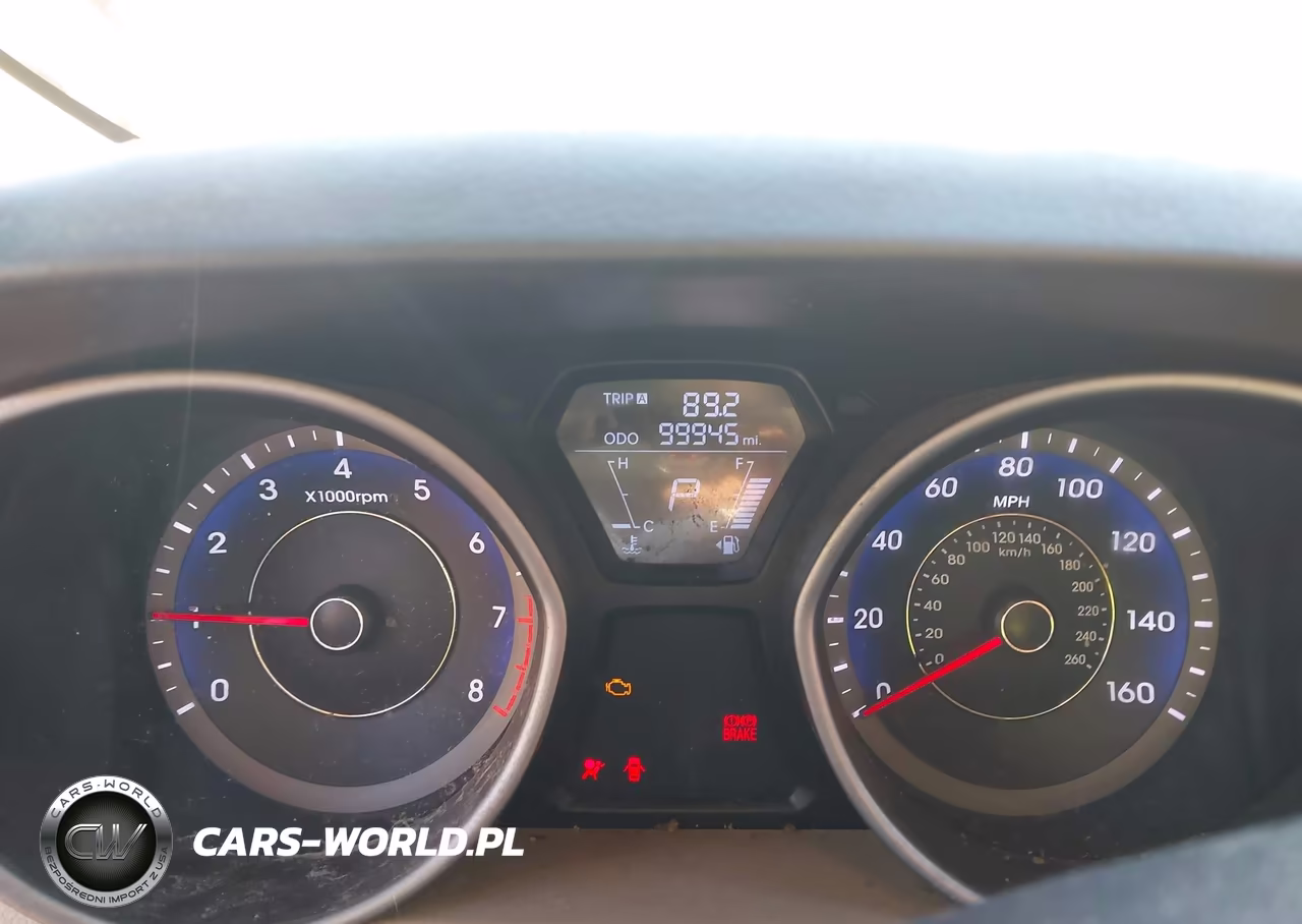 2013 Hyundai Elantra Gls VIN:KMHDH4AE1DU526109 - 7