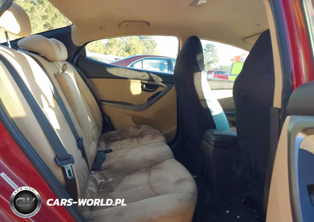 2013 Hyundai Elantra Gls VIN:KMHDH4AE1DU526109 - 8