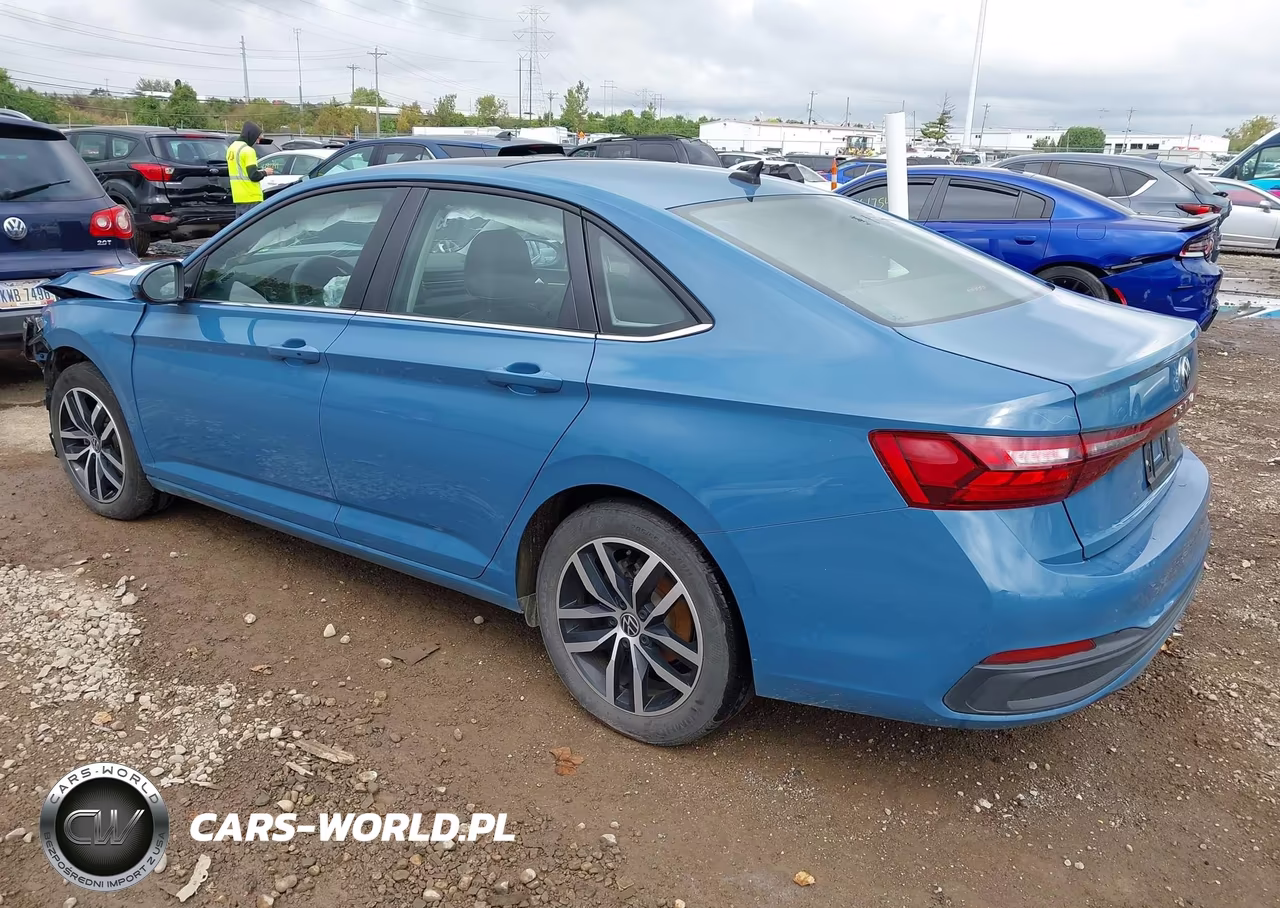 2025 Volkswagen Jetta 1.5T Se VIN:3VW7X7BU4SM048424 - 3