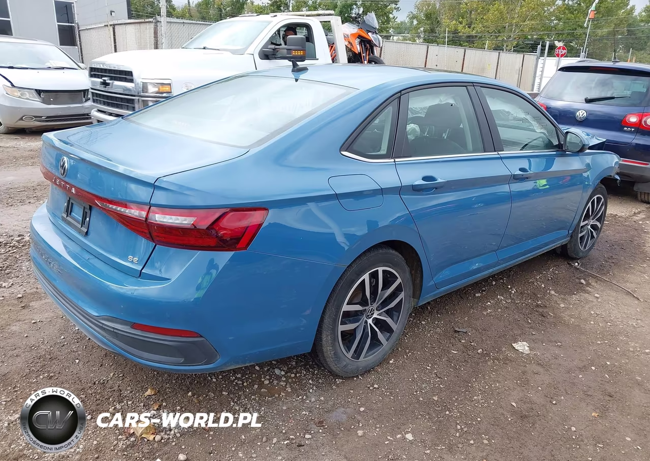 2025 Volkswagen Jetta 1.5T Se VIN:3VW7X7BU4SM048424 - 4