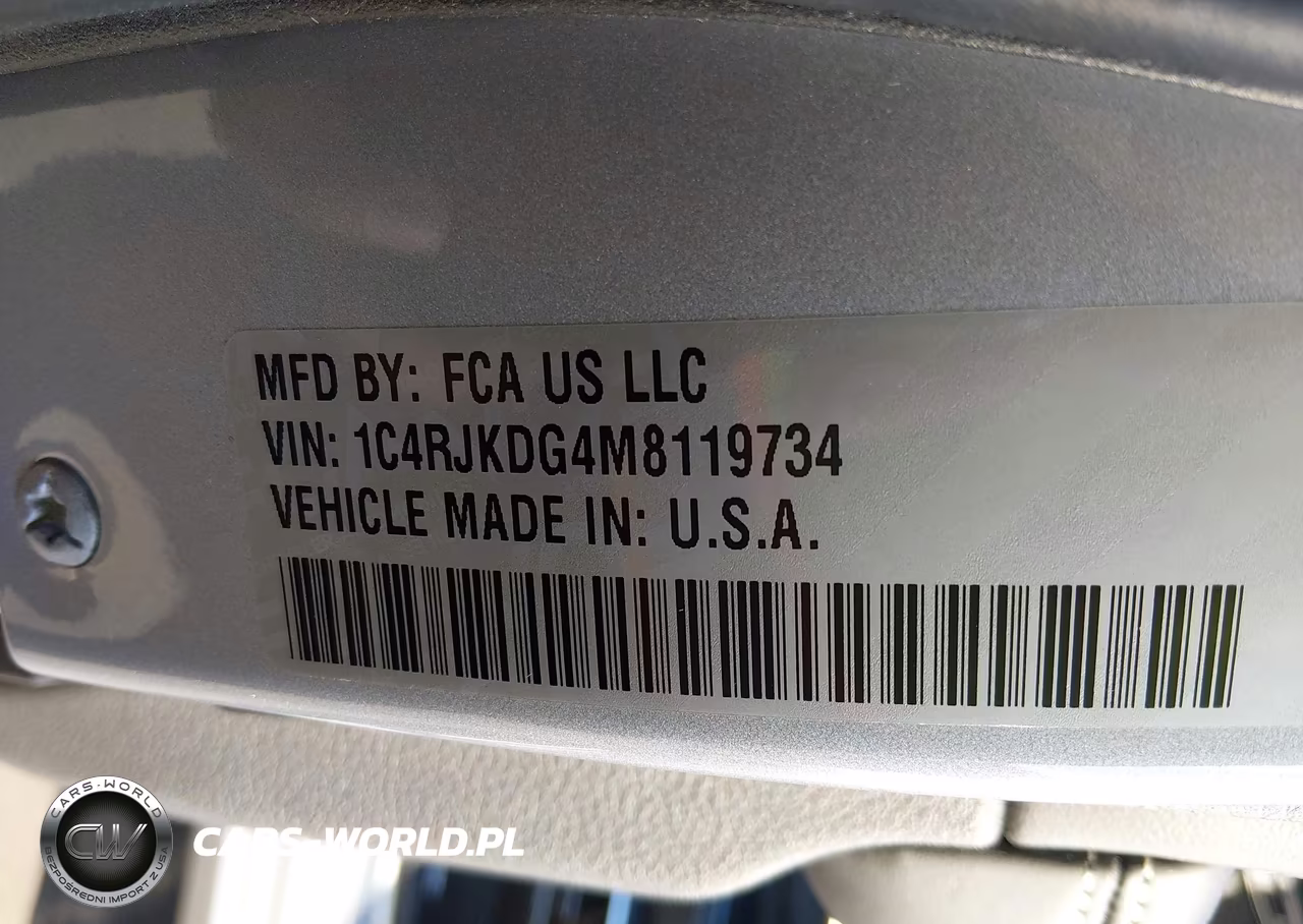 2021 Jeep Grand Cherokee L Overland VIN:1C4RJKDG4M8119734 - 9
