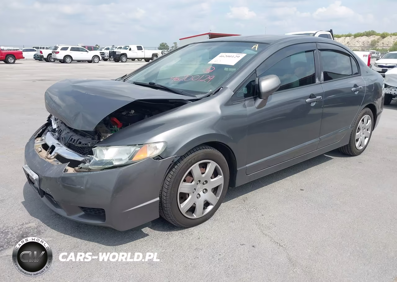 2010 Honda Civic Lx VIN:2HGFA1F58AH585618 - 2