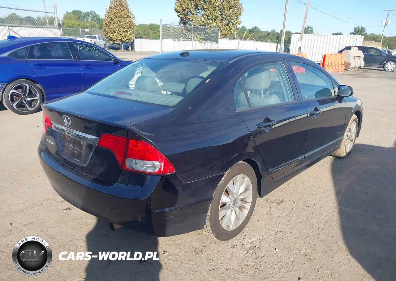 2011 Honda Civic Sdn Ex-L VIN:2HGFA1F94BH519717 - 4