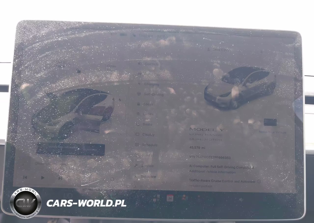 2023 Tesla Model Y Awd-Long Range VIN:7SAYGDEE7PF696350 - 7