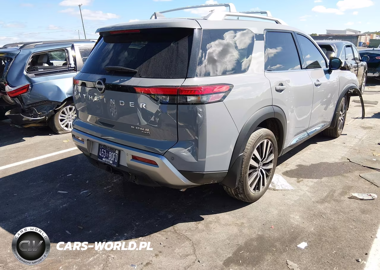 2025 Nissan Pathfinder Platinum 4Wd VIN:5N1DR3DK1SC234293 - 4