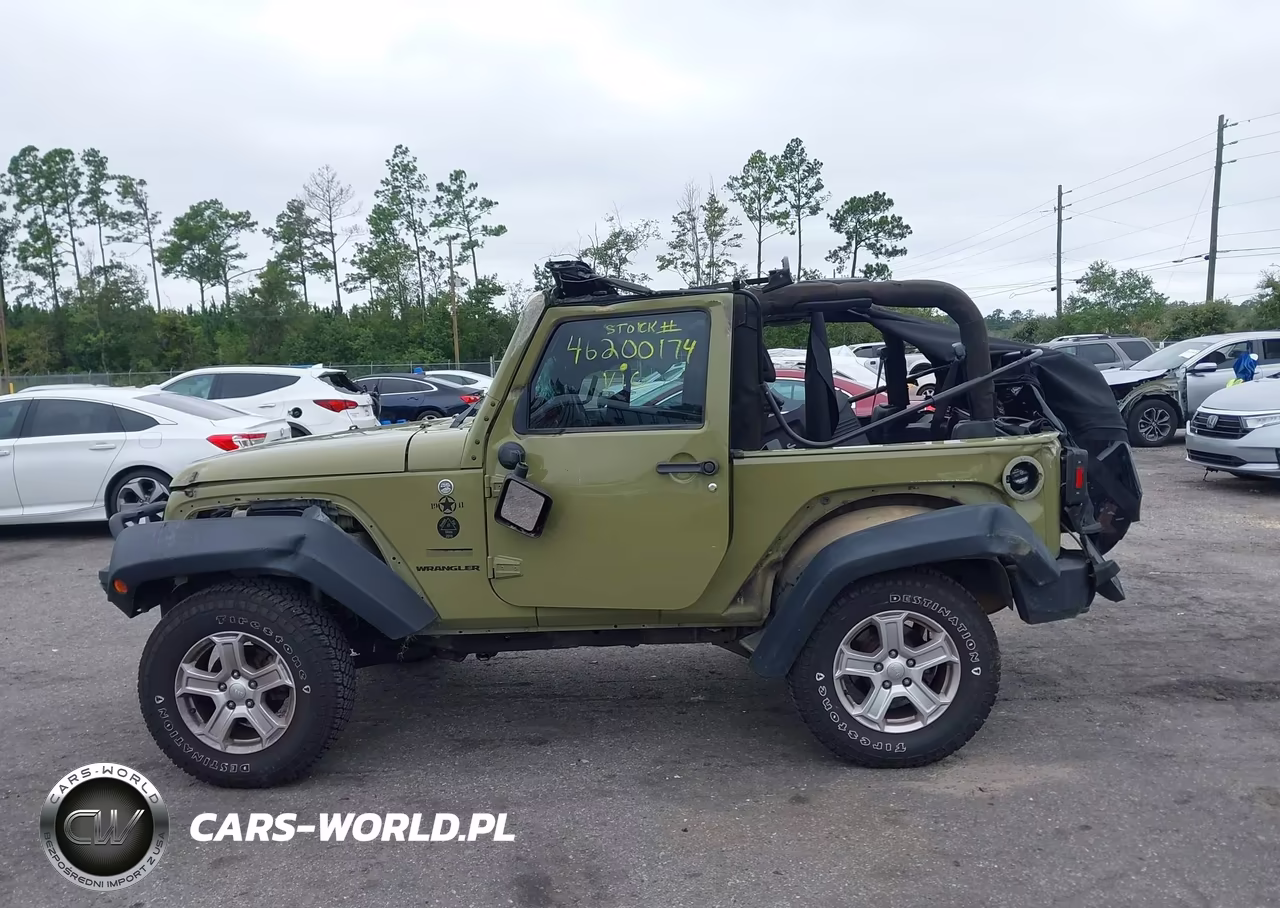 2013 Jeep Wrangler Sport VIN:1C4AJWAG1DL649584 - 14
