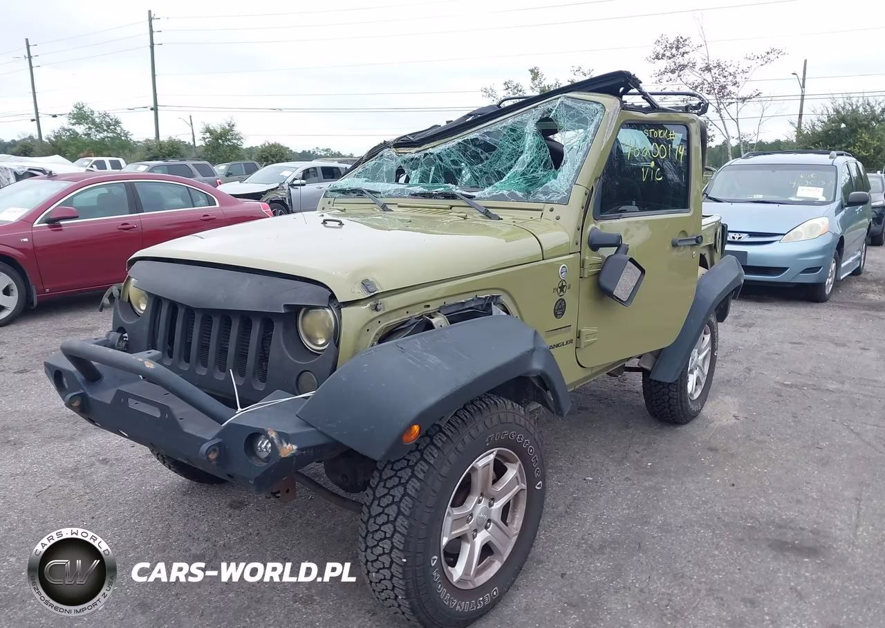 2013 Jeep Wrangler Sport VIN:1C4AJWAG1DL649584 - 2