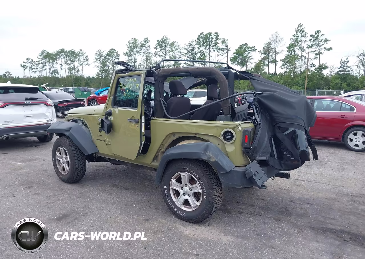 2013 Jeep Wrangler Sport VIN:1C4AJWAG1DL649584 - 3