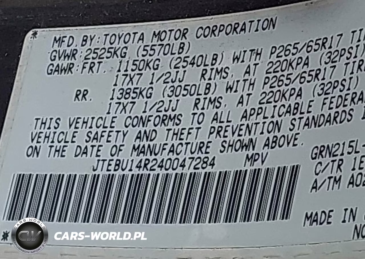 2004 Toyota 4Runner Sr5 V6 VIN:JTEBU14R240047284 - 9