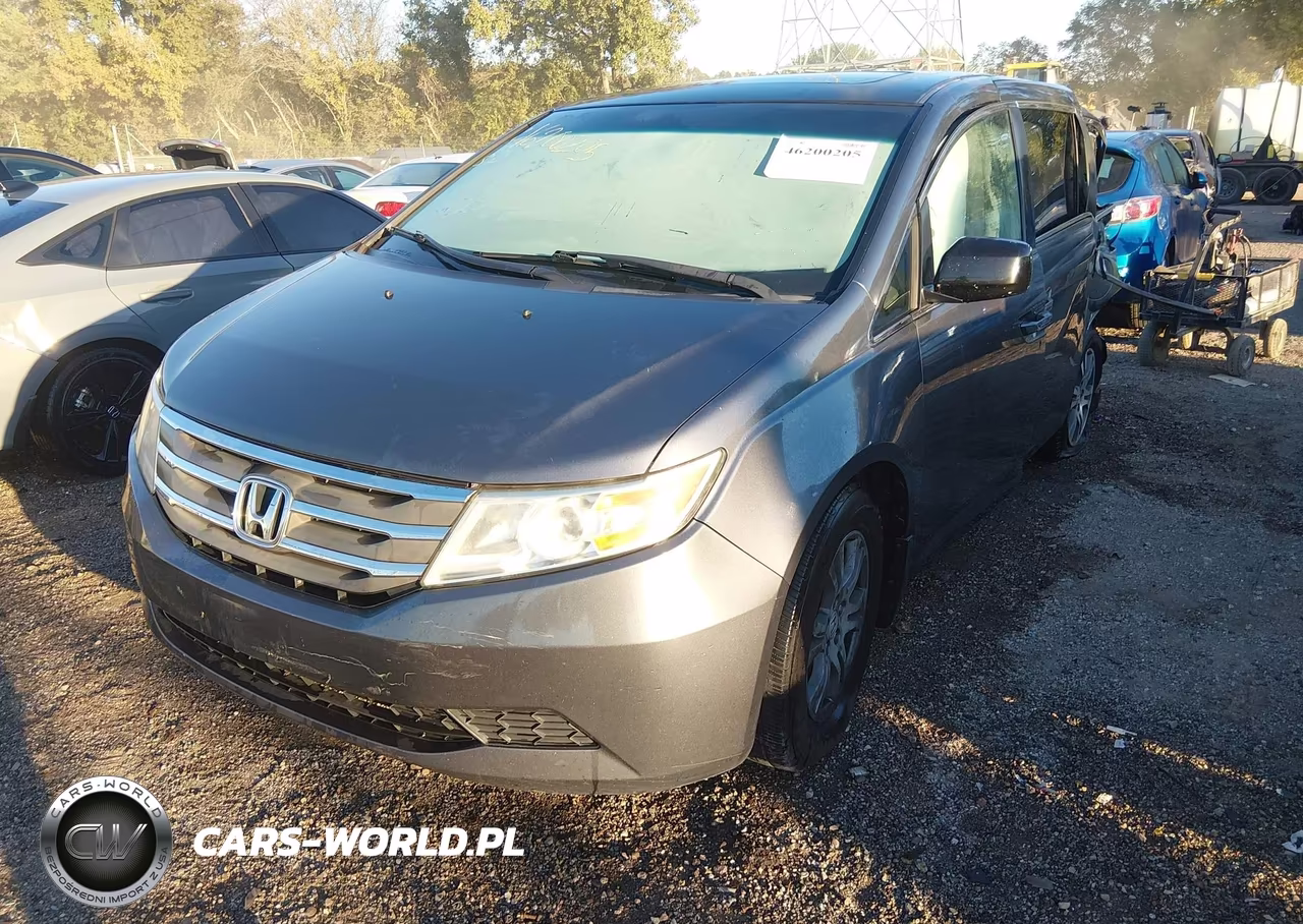 2012 Honda Odyssey Ex-L VIN:5FNRL5H69CB002839 - 2
