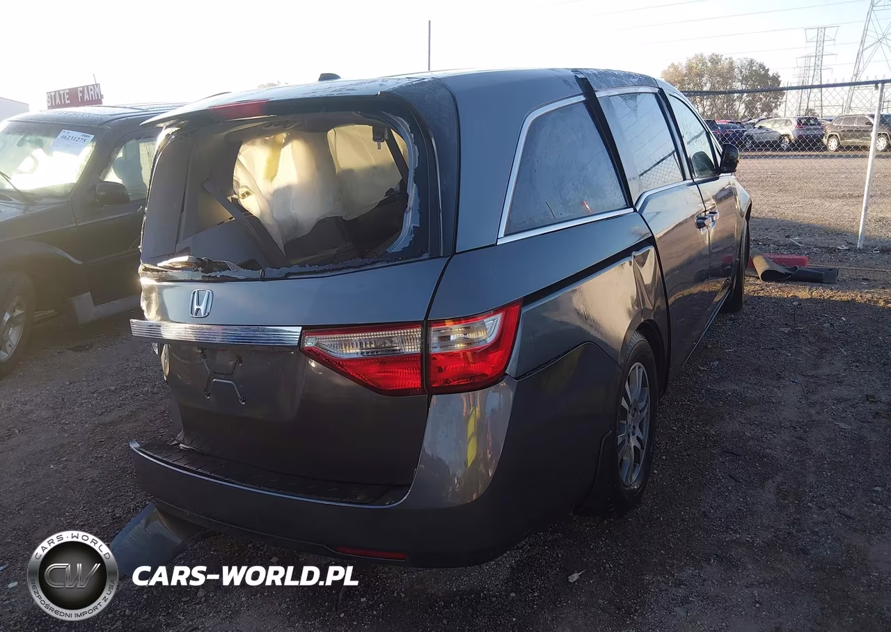 2012 Honda Odyssey Ex-L VIN:5FNRL5H69CB002839 - 4