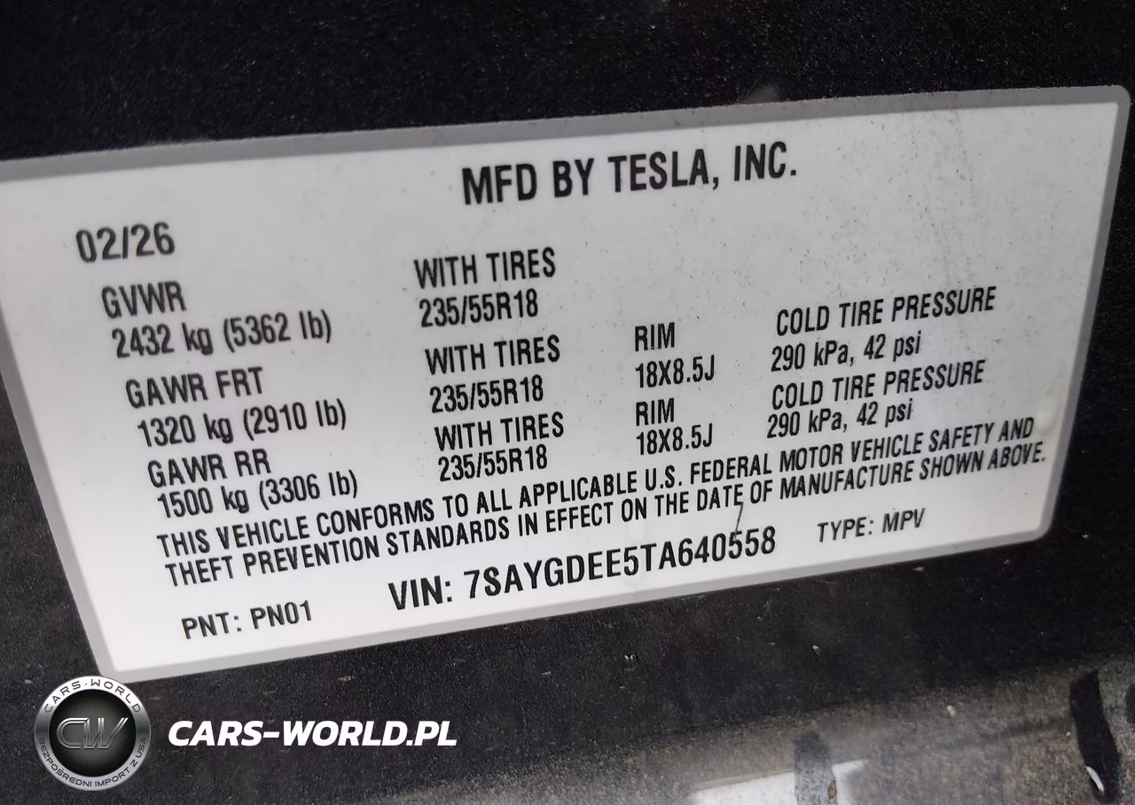 2026 Tesla Model Y All-Wheel Drive-Long Range Launch Series-Premium All-Wheel Drive VIN:7SAYGDEE5TA640558 - 9