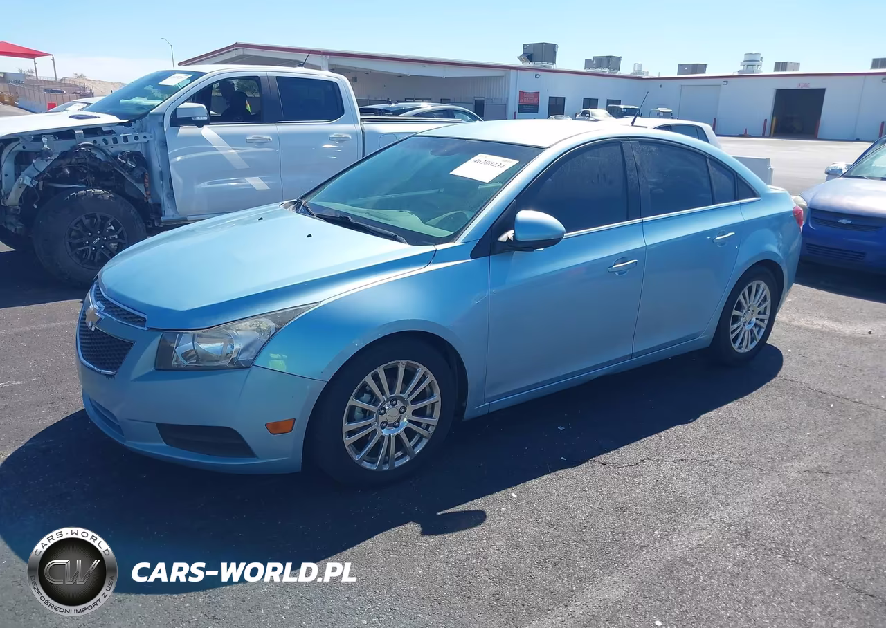 2012 Chevrolet Cruze Eco VIN:1G1PJ5SC3C7181826 - 2