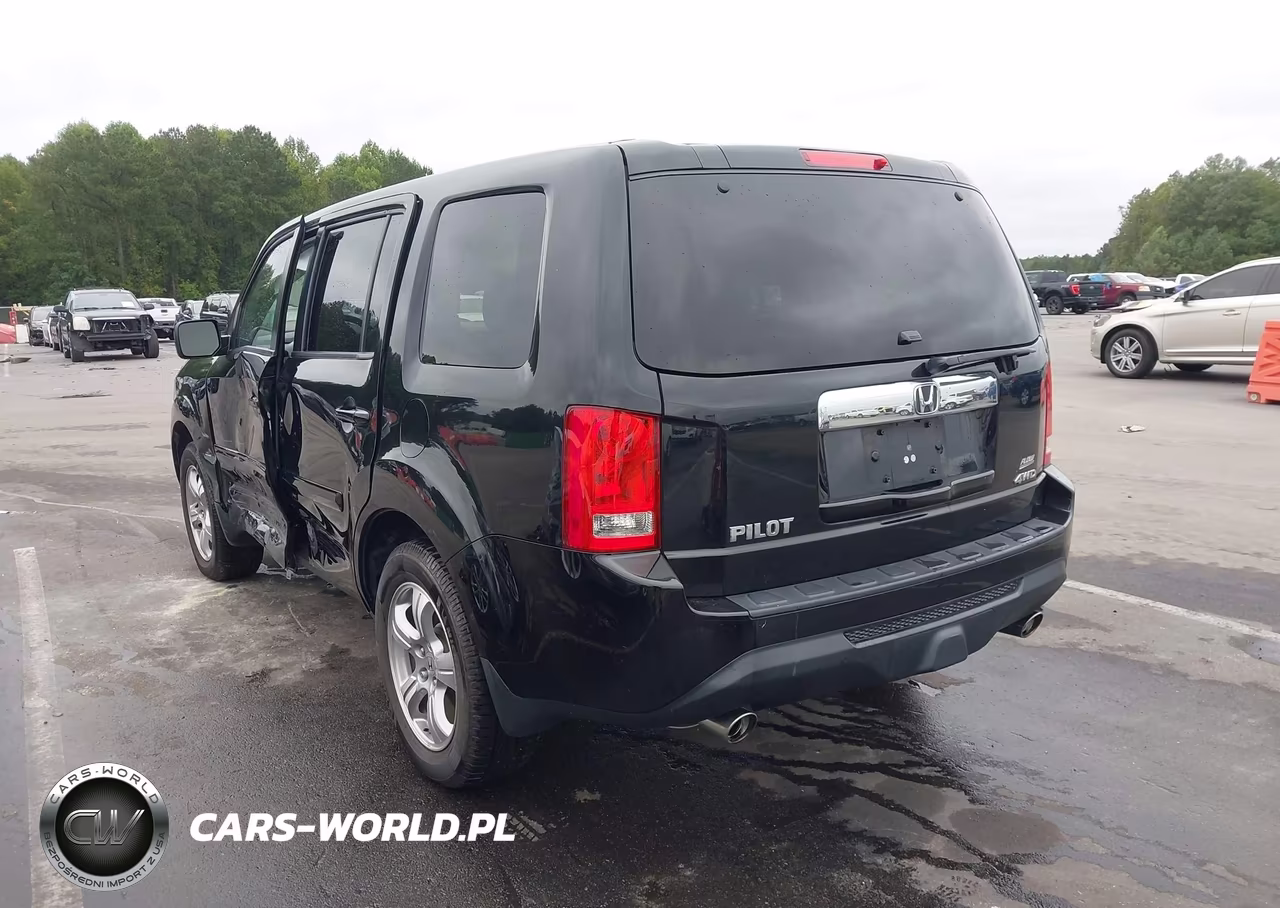 2014 Honda Pilot Ex-L VIN:5FNYF4H59EB047934 - 3