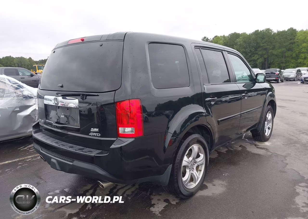 2014 Honda Pilot Ex-L VIN:5FNYF4H59EB047934 - 4
